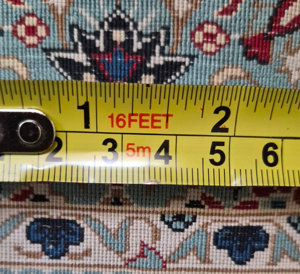 prachtige zijde perzisch ,oosterse tapijt, Huis en Inrichting, Stoffering | Tapijten en Kleden, 50 tot 100 cm, Zo goed als nieuw