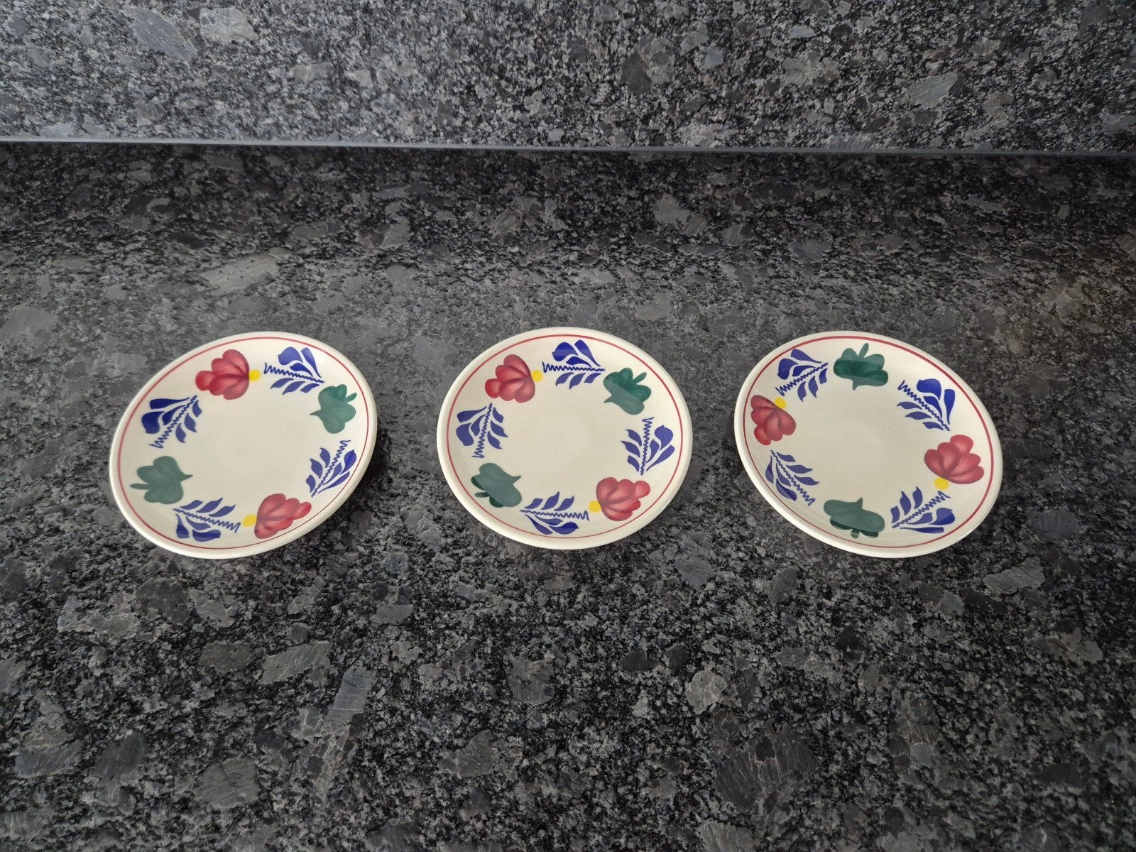 Boerenbont - Petit Four 3 stuks, Ophalen of Verzenden, Aardewerk, Overige typen