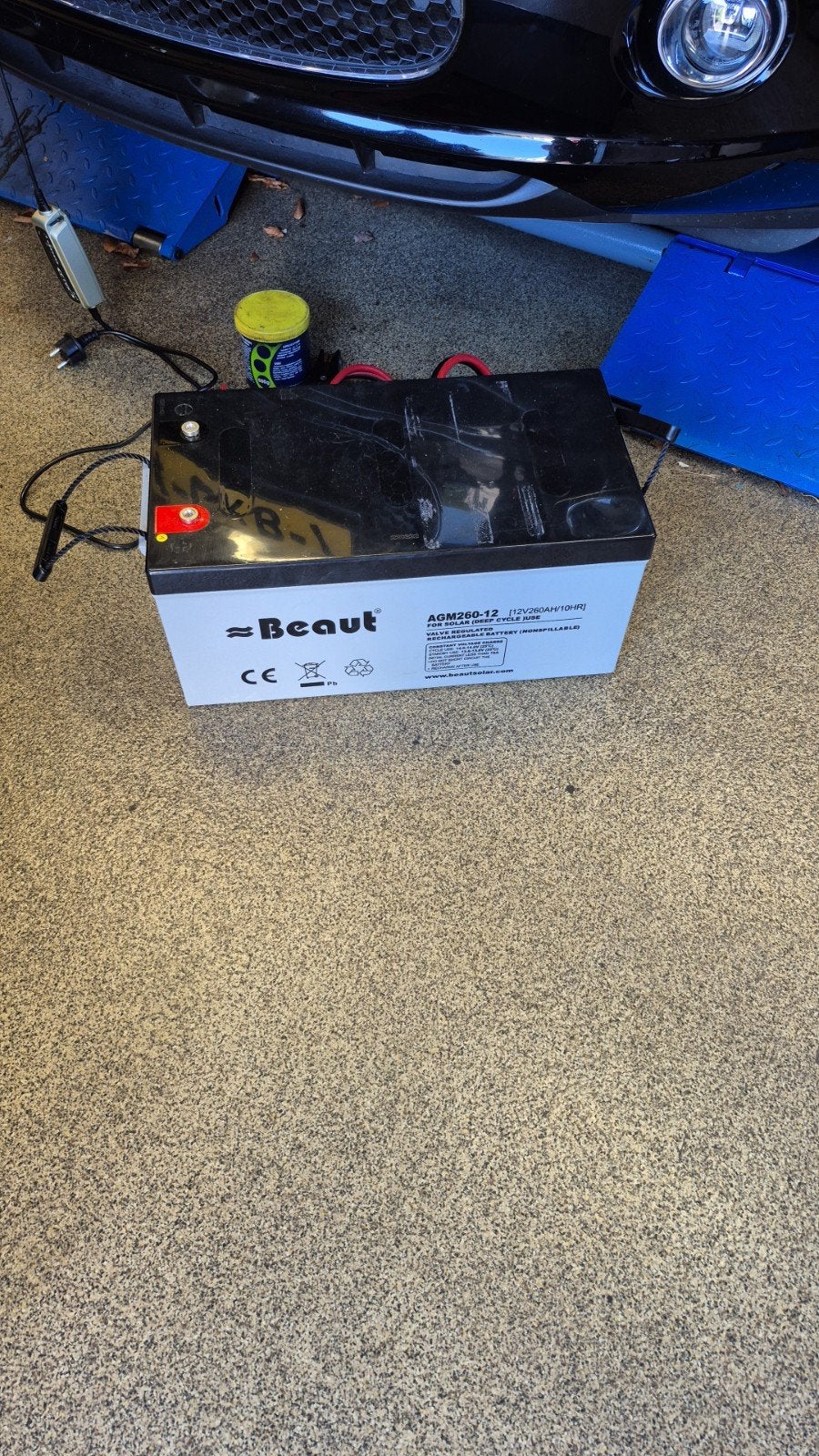 Beaut AGM260-12 12V 260AH Deep Cycle Accu, Ophalen of Verzenden