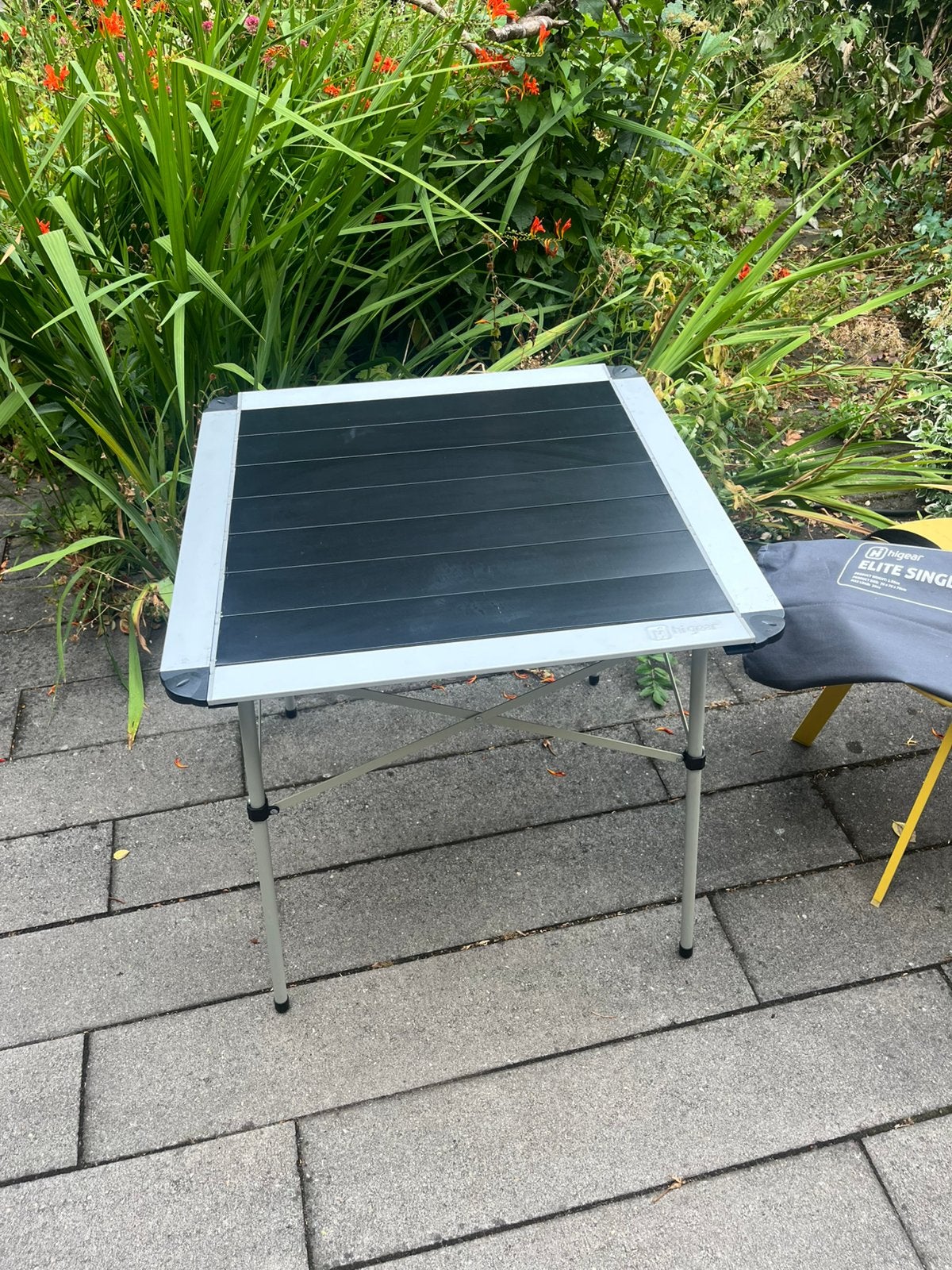 Campingtafel Higear Elite single table 70 x 70 x 70, Ophalen, Gebruikt, Campingtafel