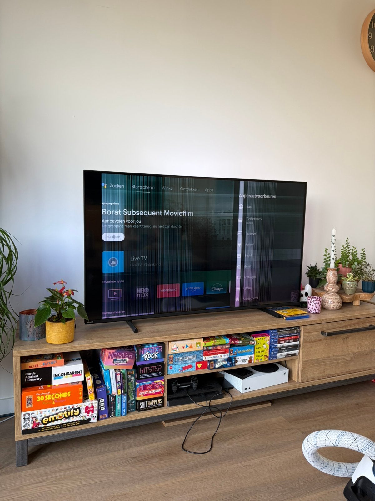 Defecte Phillips 50PUS8007/12 ambilight, Ophalen, Philips, 50 Hz, Zo goed als nieuw