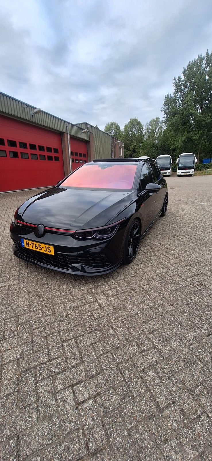Volkswagen Golf GTI Clubsport 2.0 TSI PANO H&K 450pk, Auto's, Volkswagen, 4 cilinders, 1984 cc, Zwart, 14 km/l