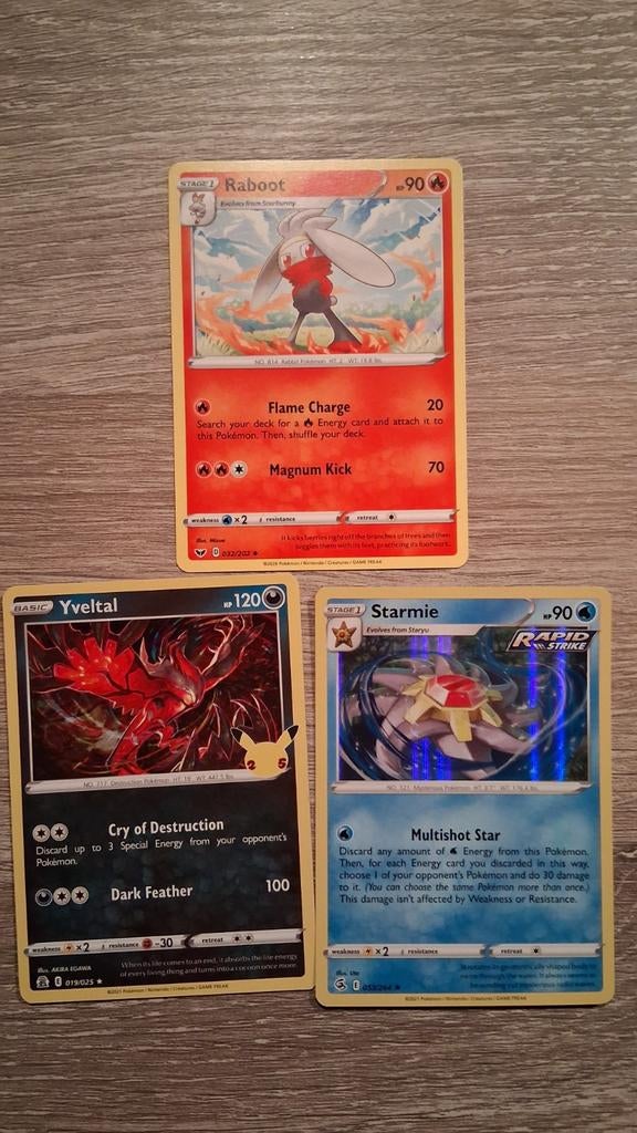 Pokémonkaarten, Hobby en Vrije tijd, Verzamelkaartspellen | Pokémon, Ophalen of Verzenden, Zo goed als nieuw, Meerdere kaarten
