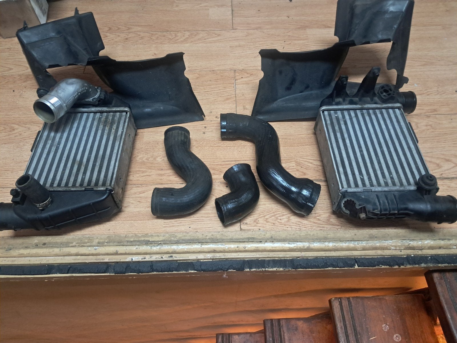 L+R OEM intercooler a4 B6 B7 1.8t BEX, Ophalen of Verzenden, Gebruikt, Audi