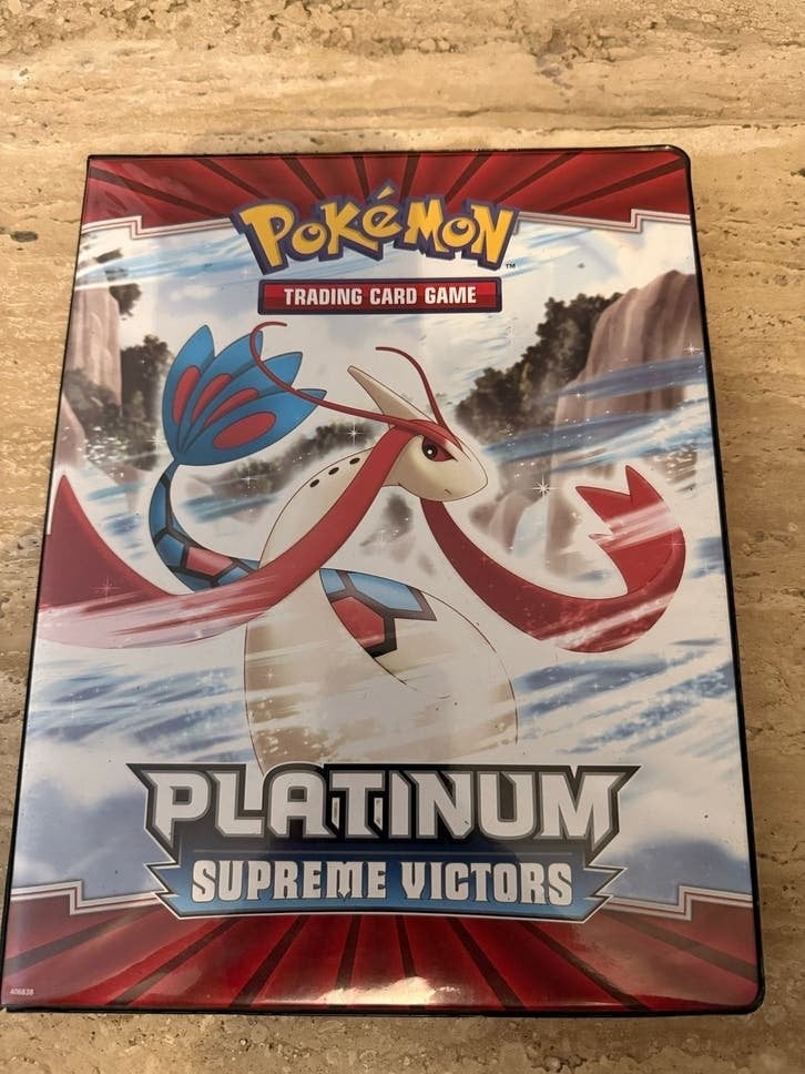 Pokémon Platinum Supreme Victors Kaarten+ map, Ophalen of Verzenden, Gebruikt, Meerdere kaarten