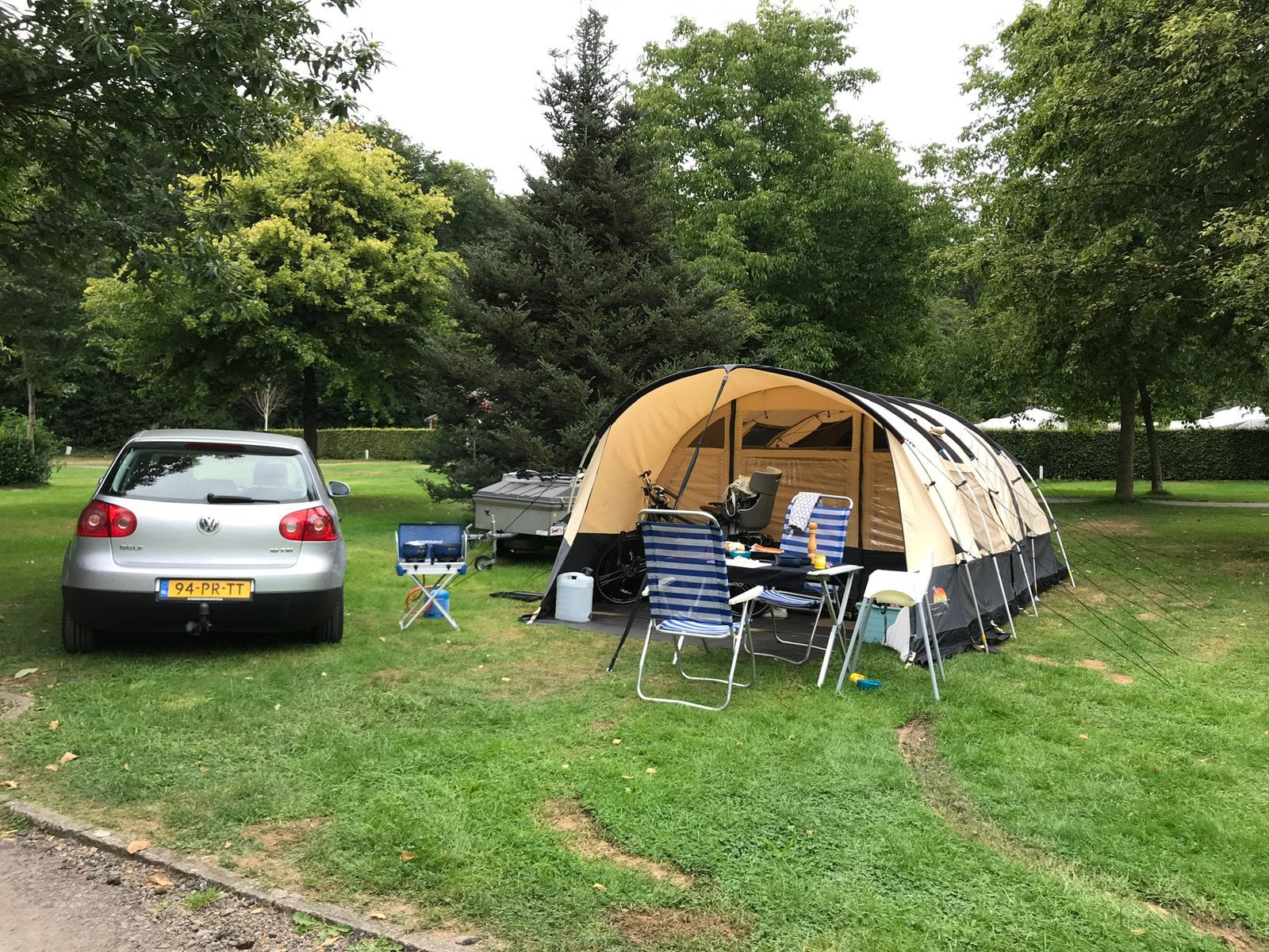 Safarica Livinstone TC 5 persoons tunnel tent, katoen, Caravans en Kamperen, Tenten, Ophalen, Gebruikt, Tot en met 5
