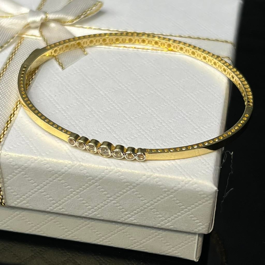 18 karaat gouden armband prachtig model, Ophalen of Verzenden, Nieuw, Goud