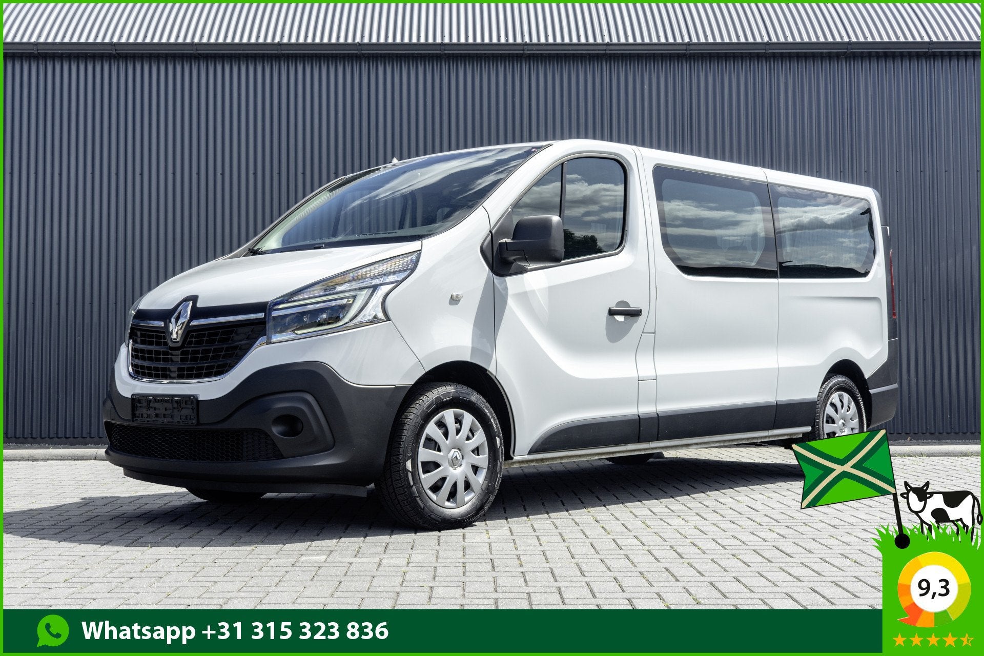 Renault Trafic *dCi 95 T29 L2H1 | INCL BTW & BPM | 9-P | Nav, Voorwielaandrijving, Gebruikt, Zwart, Start-stop-systeem
