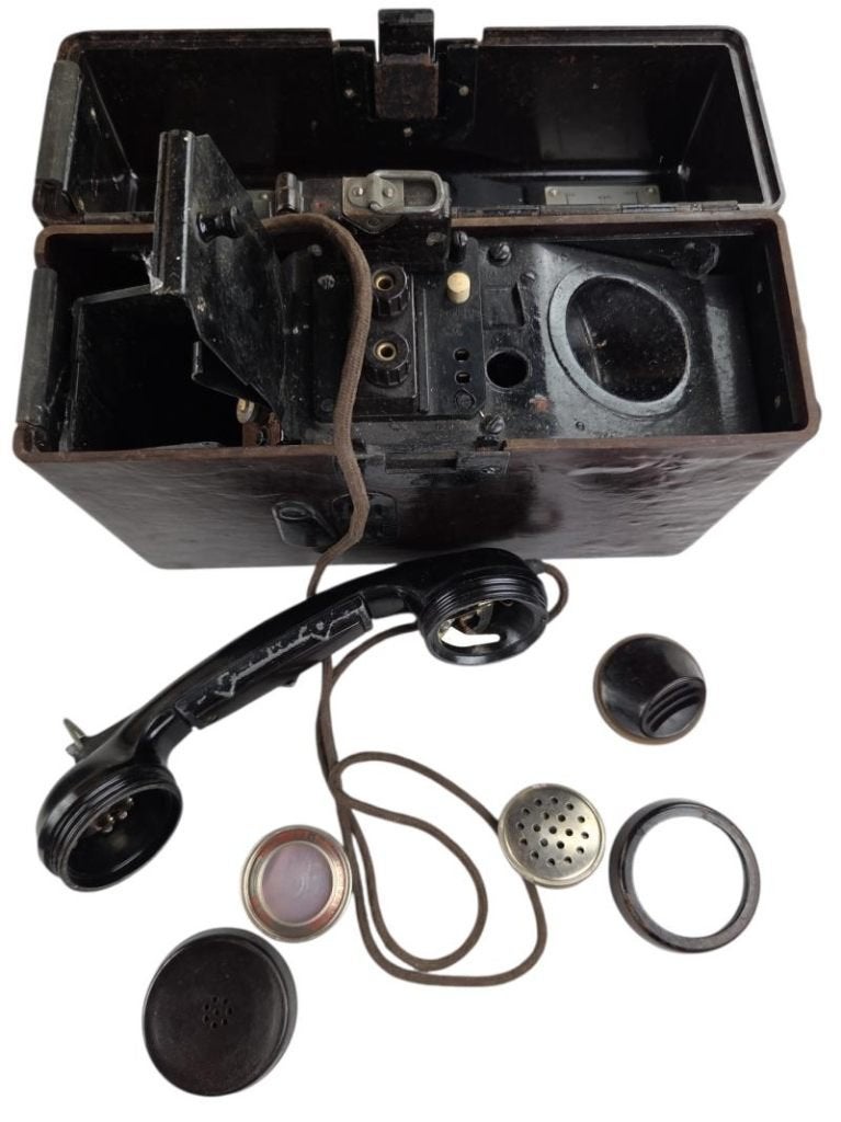 duitse ww2 ff33 veld telefoon 43, Verzamelen, Militaria | Tweede Wereldoorlog, Ophalen of Verzenden, Duitsland
