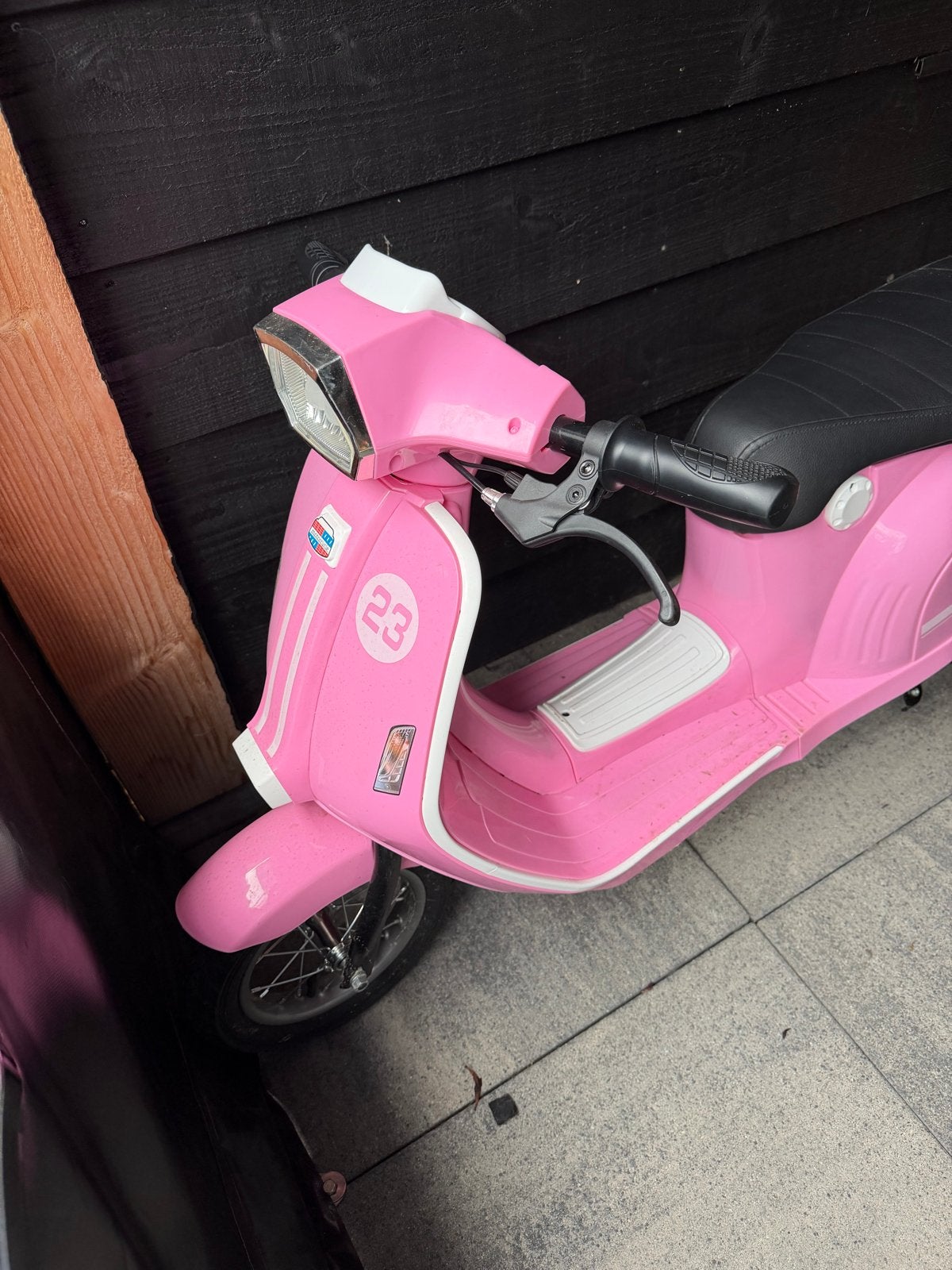 Roze elektrische kinderscooter, Ophalen, Gebruikt, Overige typen