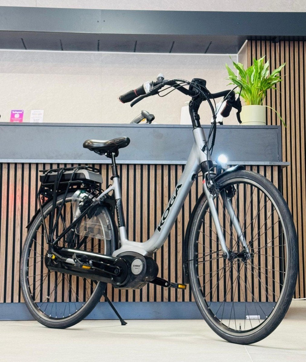 Koga E-Nova / Bosch Active Line / Dames Zilver/Grijs 51cm