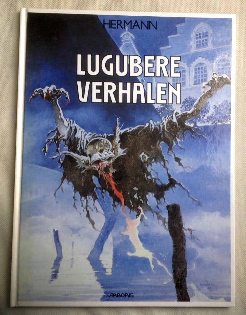 Lugubere Verhalen Hermann, Verzenden, Eén stripboek, Hermann, Zo goed als nieuw