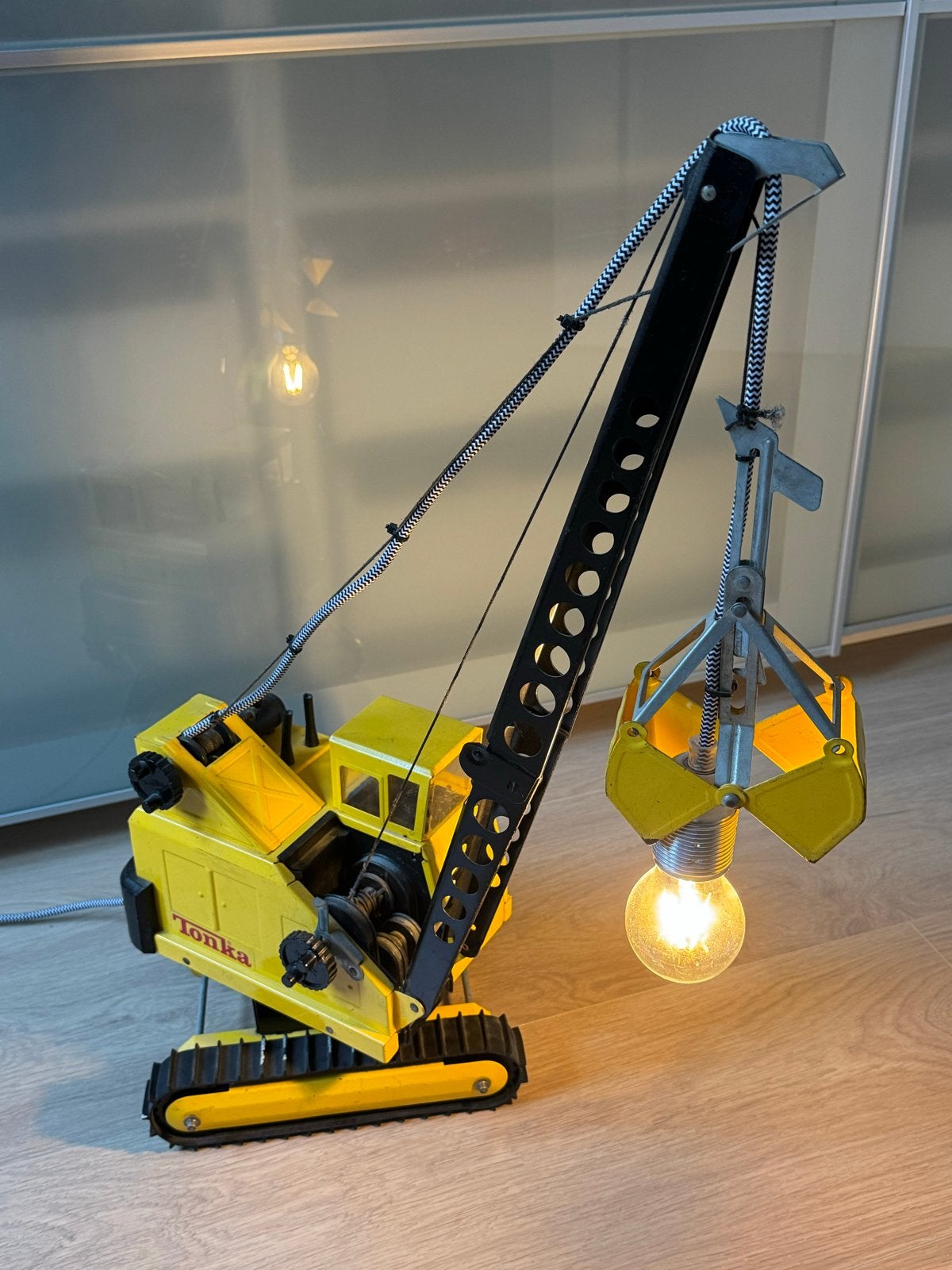 Tonka vintage kraan met (dimbare) verlichting, Ophalen of Verzenden