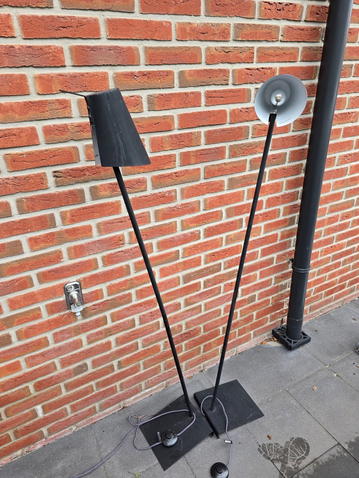 Set van 2 It's About Romi Citylights vloerlampen, Ophalen, Gebruikt, Modern, industrieel, E27 (groot)