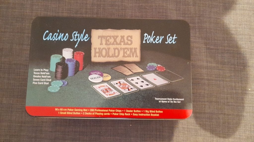 casino style poker set, Ophalen of Verzenden, Nieuw