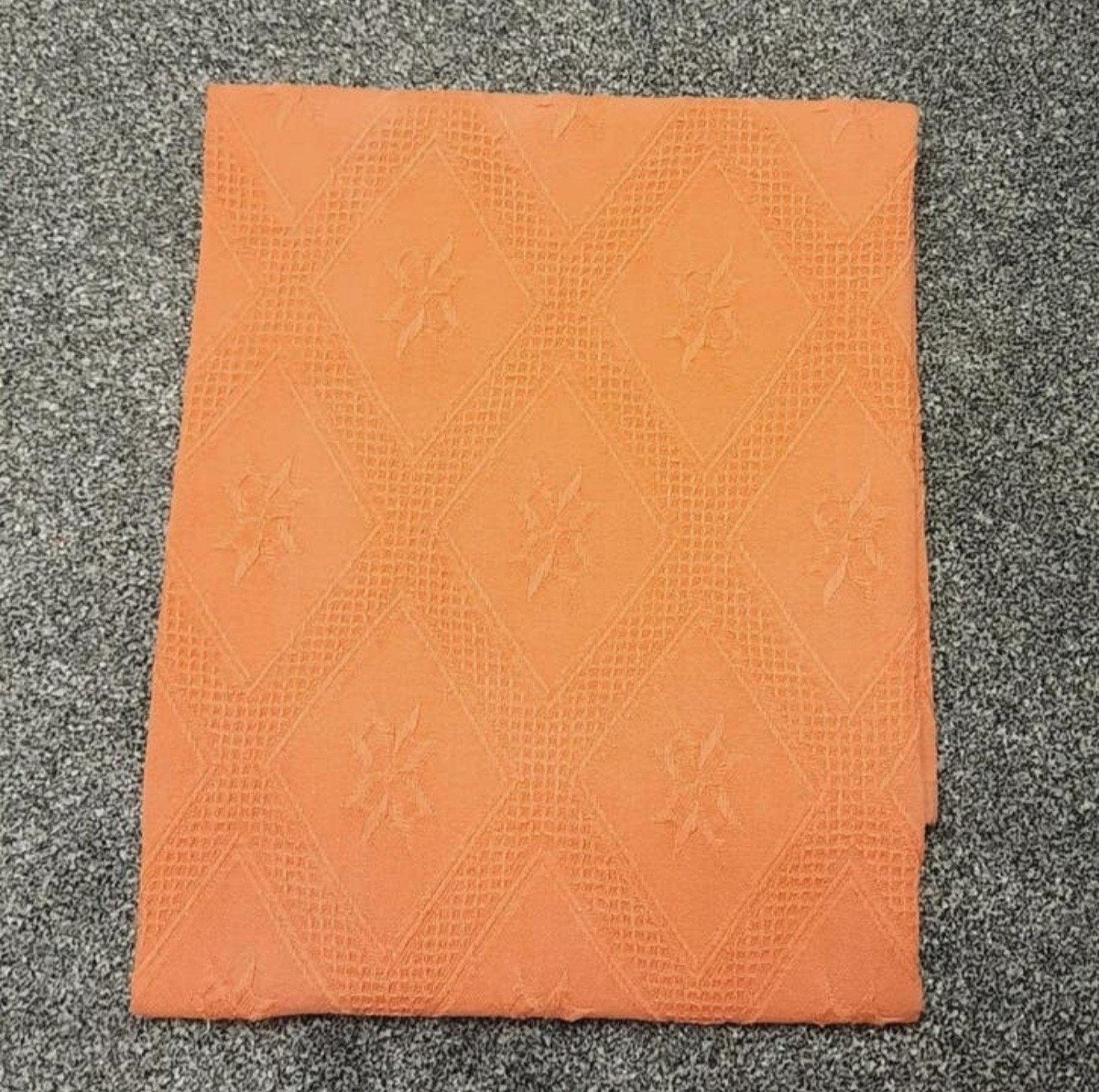 Leuk tafelkleed/dekservet terra, 80 cm, Vierkant, Ophalen of Verzenden, Zo goed als nieuw