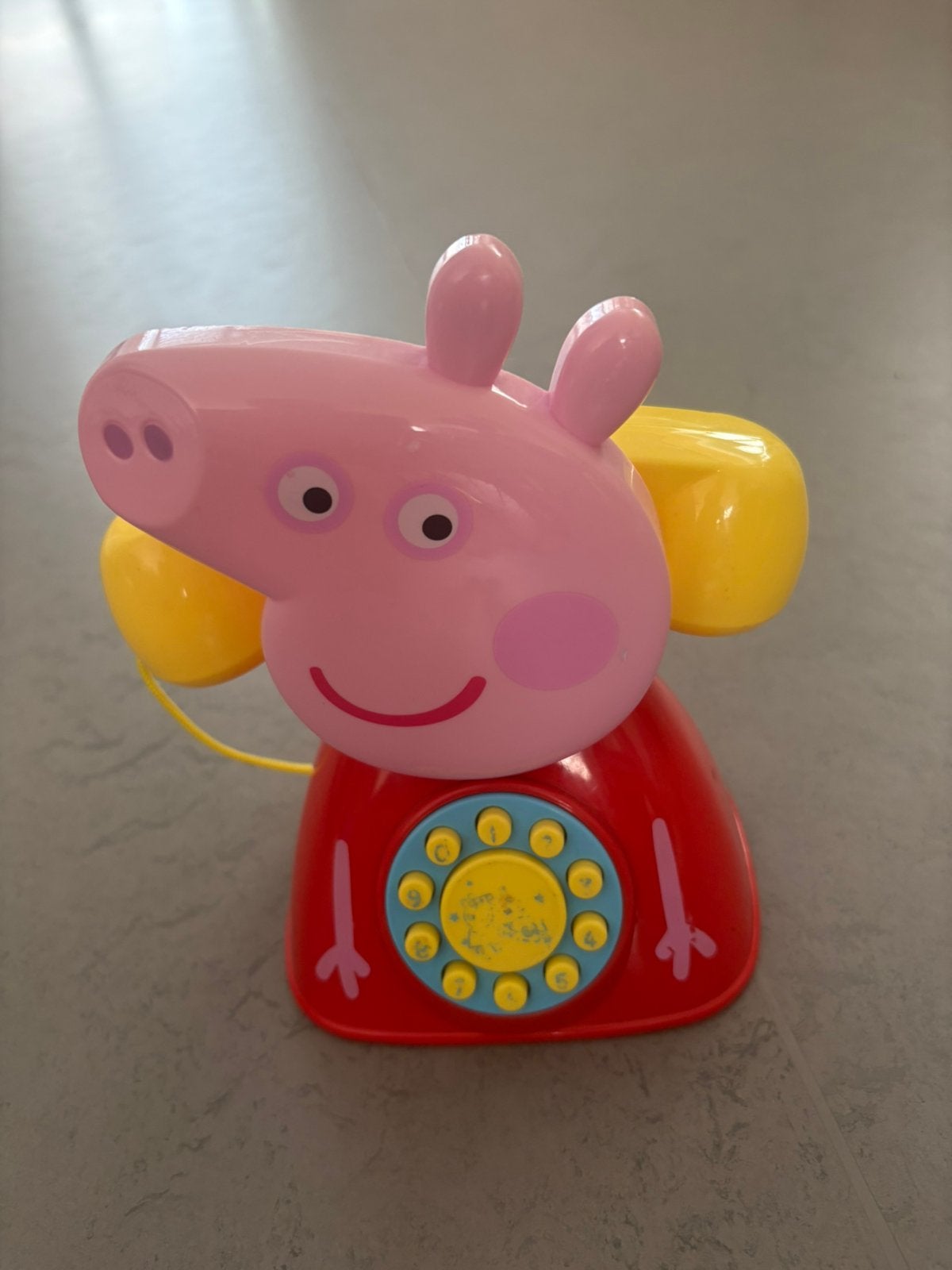 Peppa Pig Telefoon, Kinderen en Baby's, Ophalen of Verzenden, Zo goed als nieuw, 6 maanden tot 2 jaar