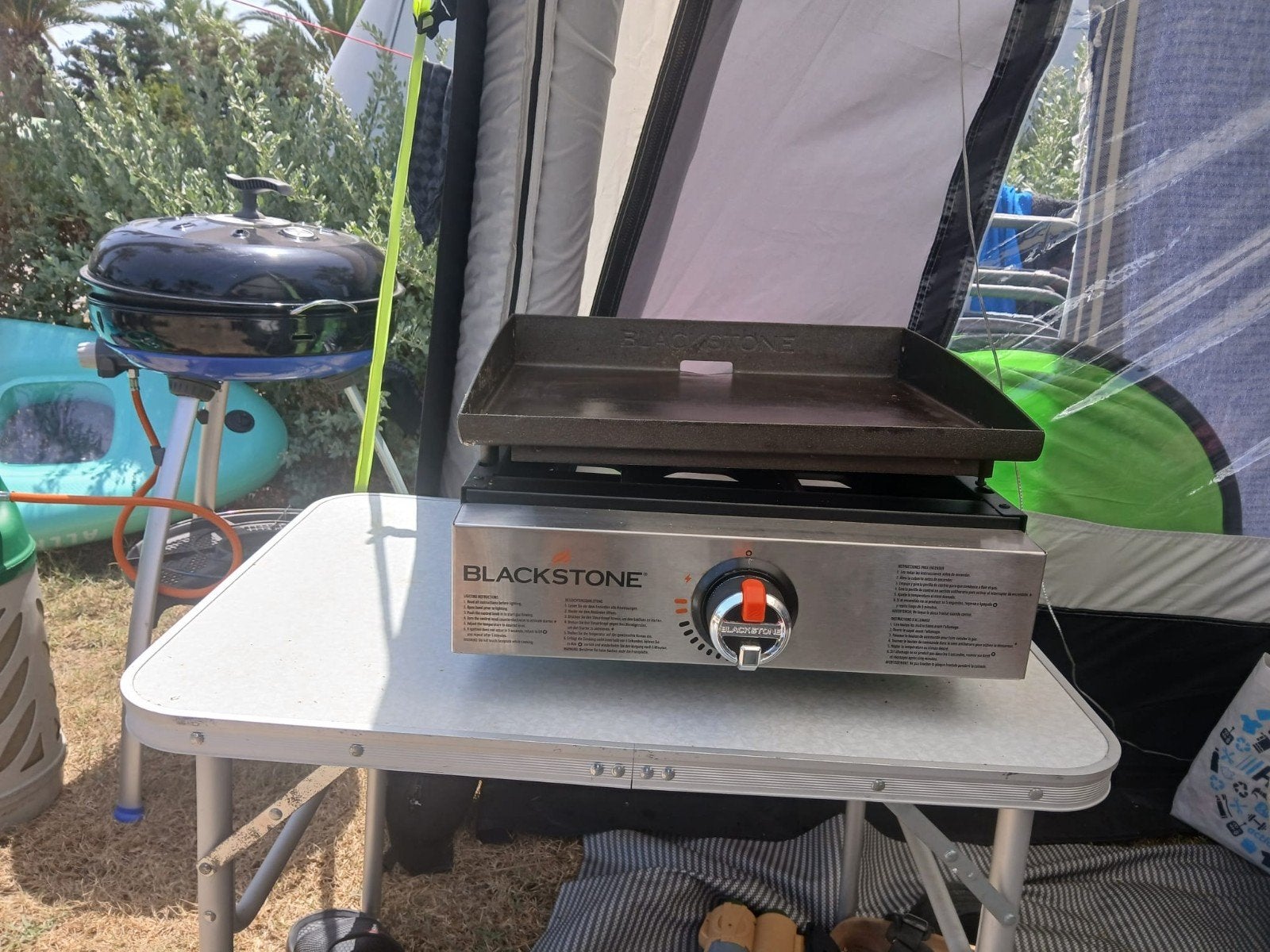 Blackstone 17" Grillplaat - Ideaal voor camping, Tuin en Terras, Ophalen of Verzenden, Zo goed als nieuw, Blackstone