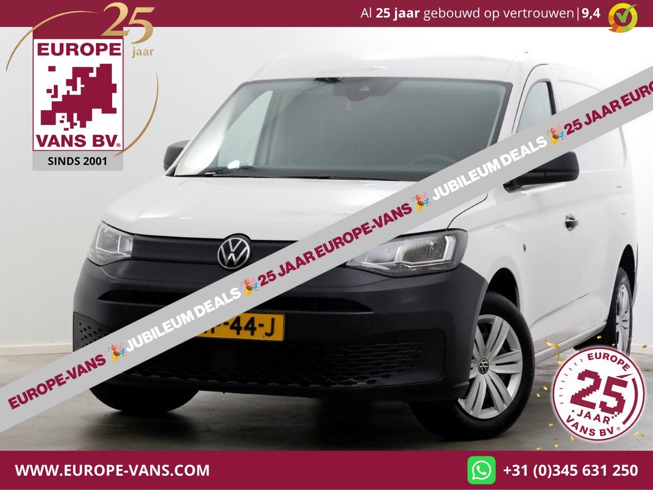 Volkswagen Caddy Cargo Maxi 2.0 TDI Comfort Airco/CarPlay 02, Auto's, Bestelauto's, Voorwielaandrijving, Gebruikt, Euro 6, 4 cilinders