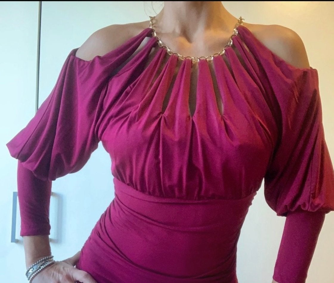 Elisabetta Franchi Prachtige top - NL 36/S, Kleding | Dames, Elisabetta Franchi, Ophalen of Verzenden, Zo goed als nieuw, Roze