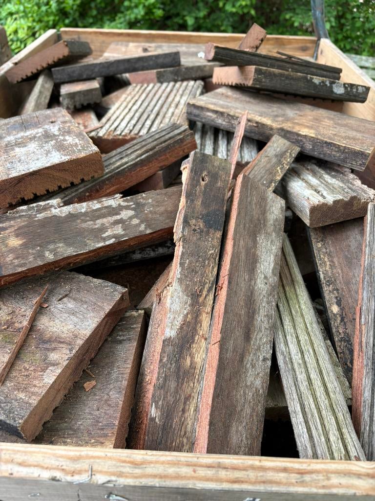 Stookklaar hardhout, Tuin en Terras, Haardhout, Minder dan 3 m³, Ophalen, Overige houtsoorten, Blokken