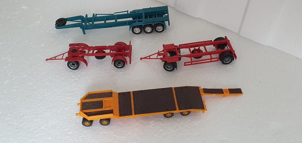 Truck aanhangers 1:87, Ophalen of Verzenden, Gebruikt, Bus of Vrachtwagen, Overige merken