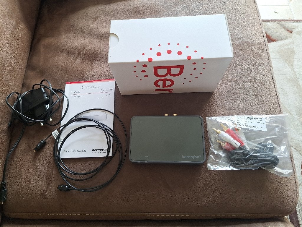 Bernafon TV adapter voor gehoorapparaten, nieuw!, Ophalen, Nieuw, Minder dan 2 meter