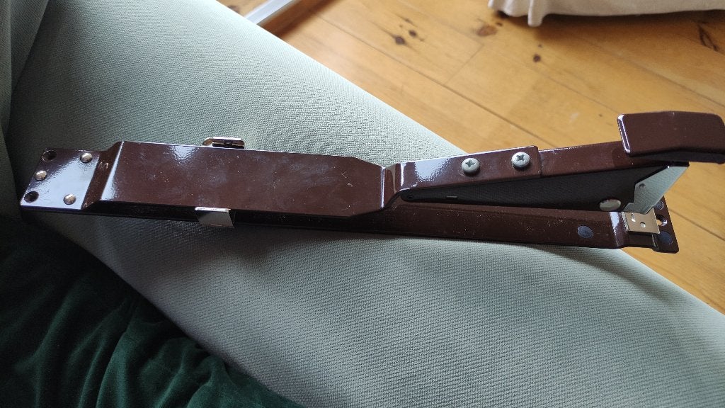 Vintage Rapid 12 Nietmachine - Made in Sweden. Nieuwstaat., Ophalen of Verzenden, Zo goed als nieuw