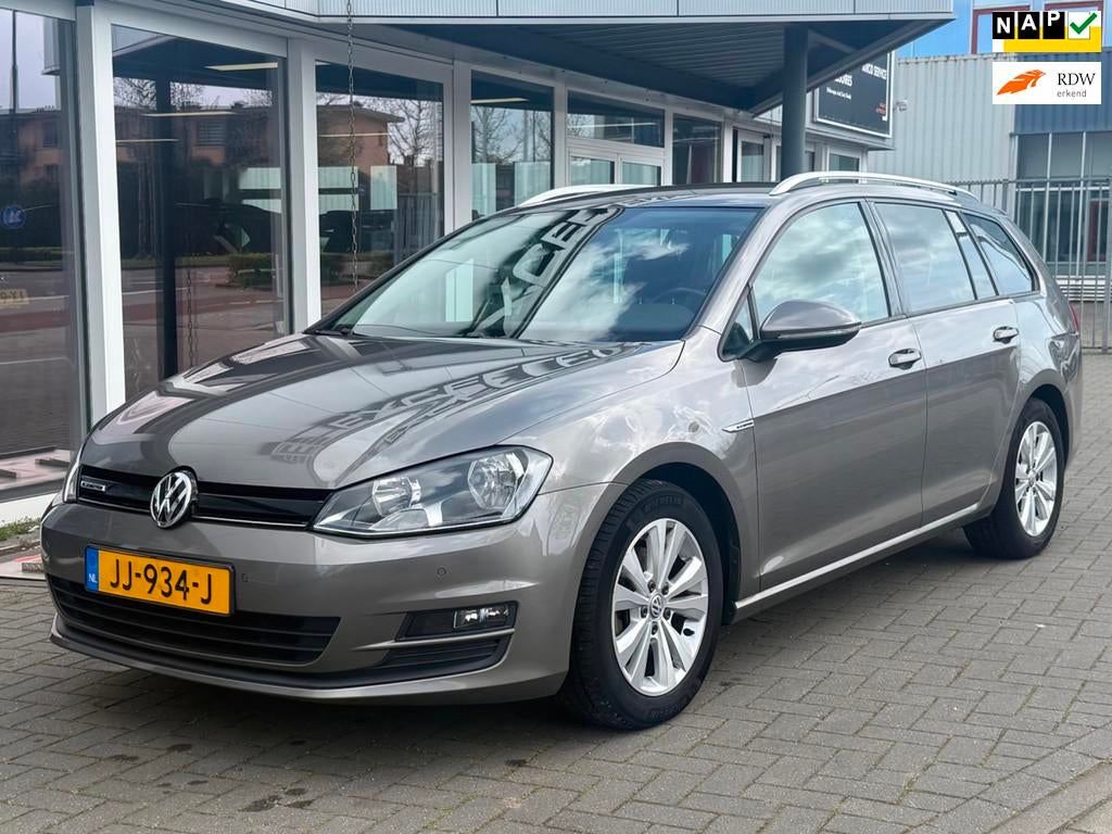 Volkswagen Golf Variant 1.0 TSI Comfortline-Navigatie-Automa, Auto's, Stof, Gebruikt, 1210 kg, 116 pk