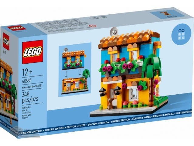 LEGO 40583 Huizen van de Wereld 1 (2x), Ophalen