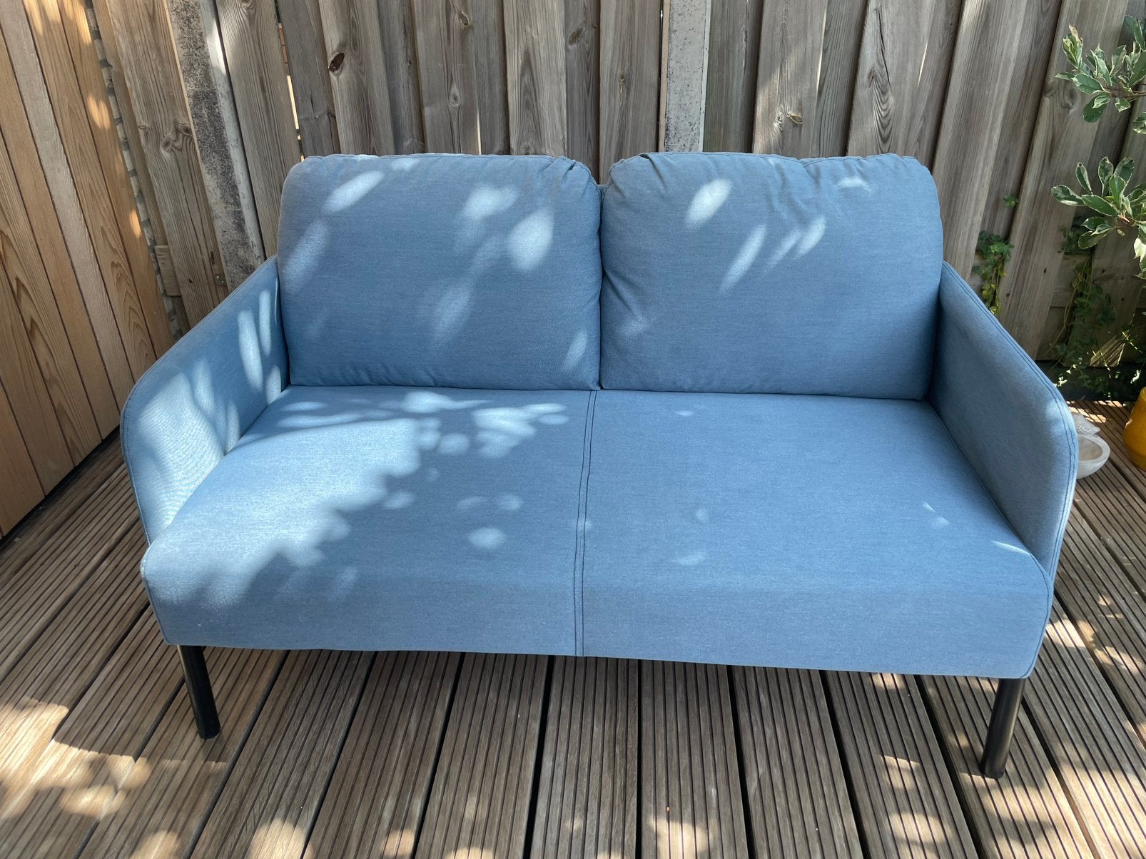 Comfortabele 2-zitsbank, Ophalen, Zo goed als nieuw, 75 tot 100 cm, Tweepersoons