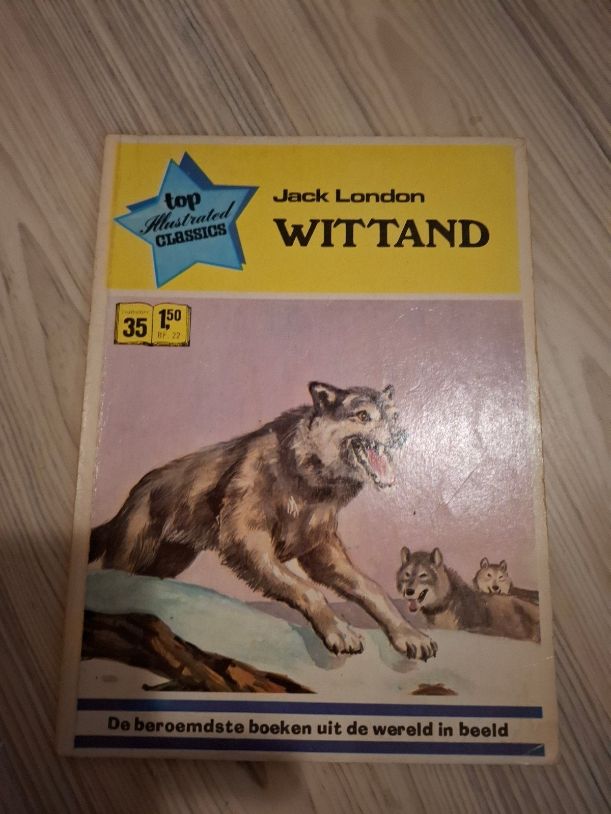 Wittand - Jack London - Top Illustrated Classics, Boeken, Ophalen of Verzenden