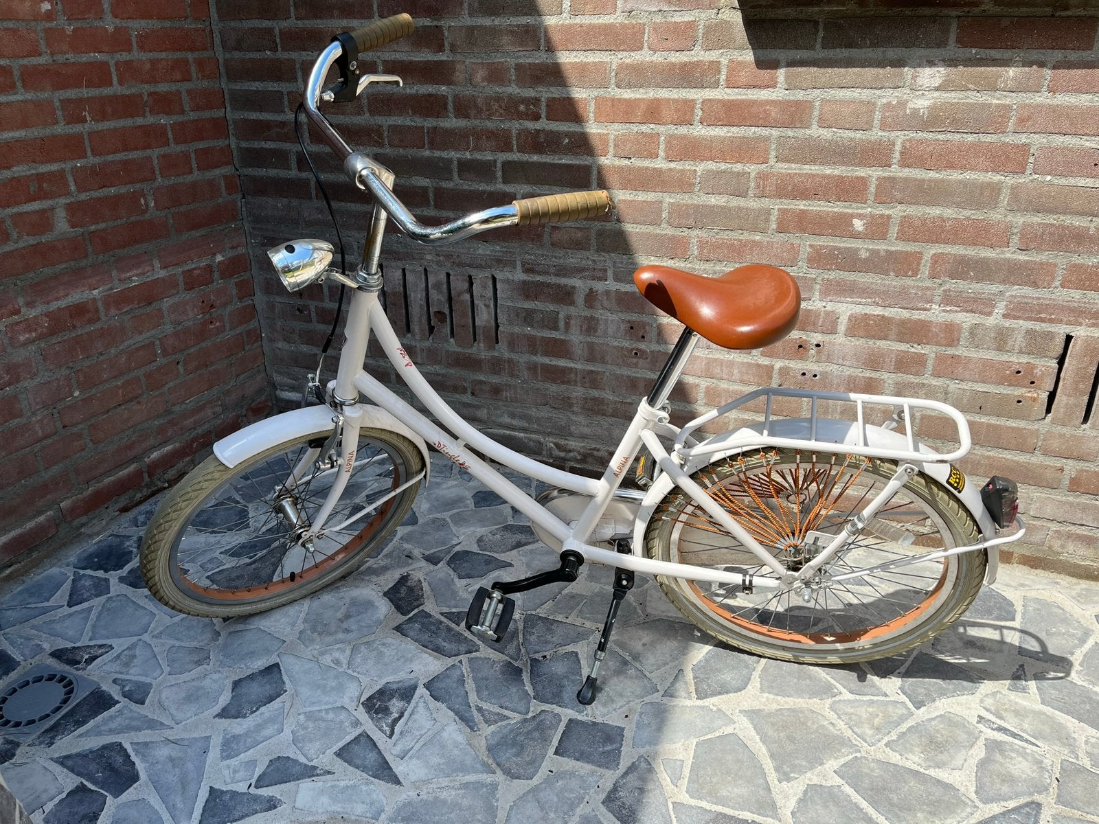 Mooie Alpina meisjes fiets 20inch, Fietsen en Brommers, Fietsen | Meisjes, Ophalen, Zo goed als nieuw, 20 inch