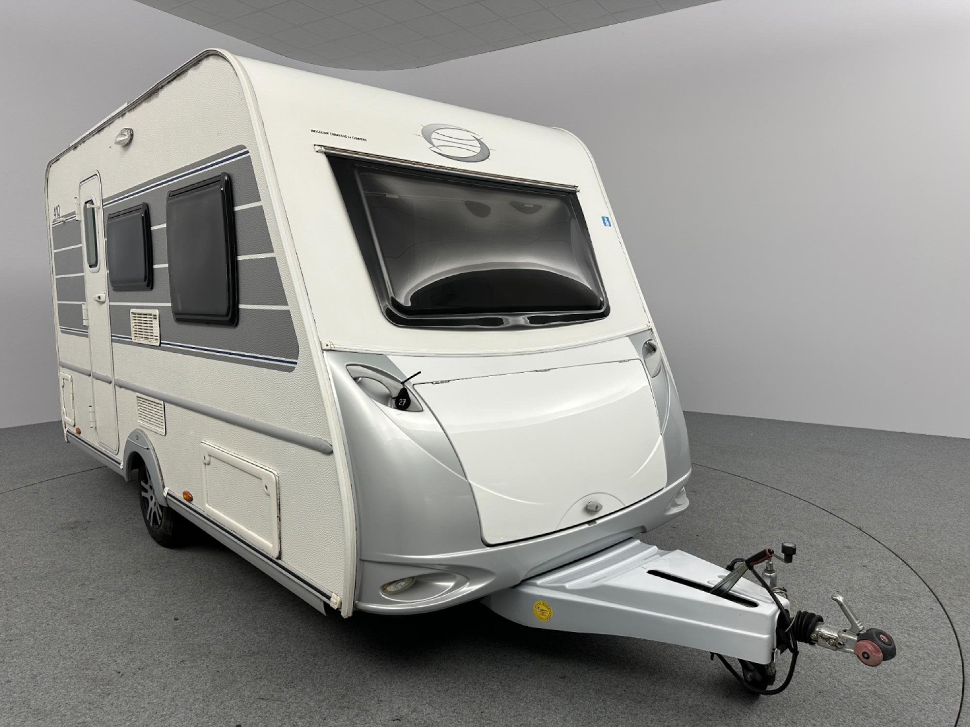 Caravelair Rubis 410 Voortent Fietsendrager, Vast bed, Bedrijf, Treinzit, 750 - 1000 kg