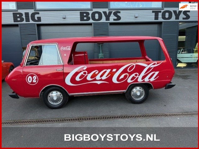 Fiat 850 SAVIO Icardi Coca Cola, Auto's, Oldtimers, Achterwielaandrijving, Overige carrosserieën, 39 pk, Handgeschakeld
