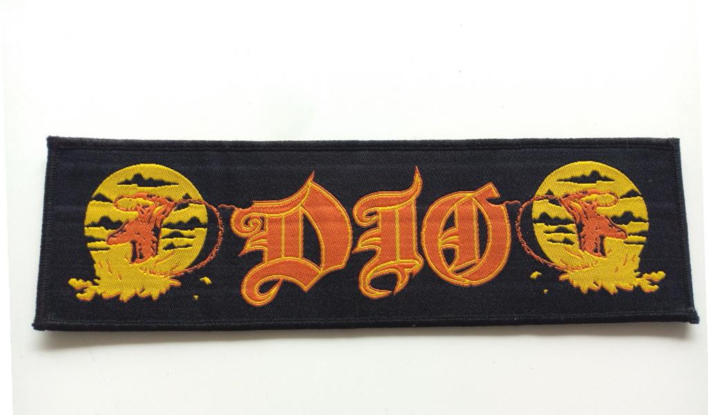 DIO vri zeldzame strip patch 19 holy diver 5x17 cm limited, Verzenden, Nieuw, Kleding