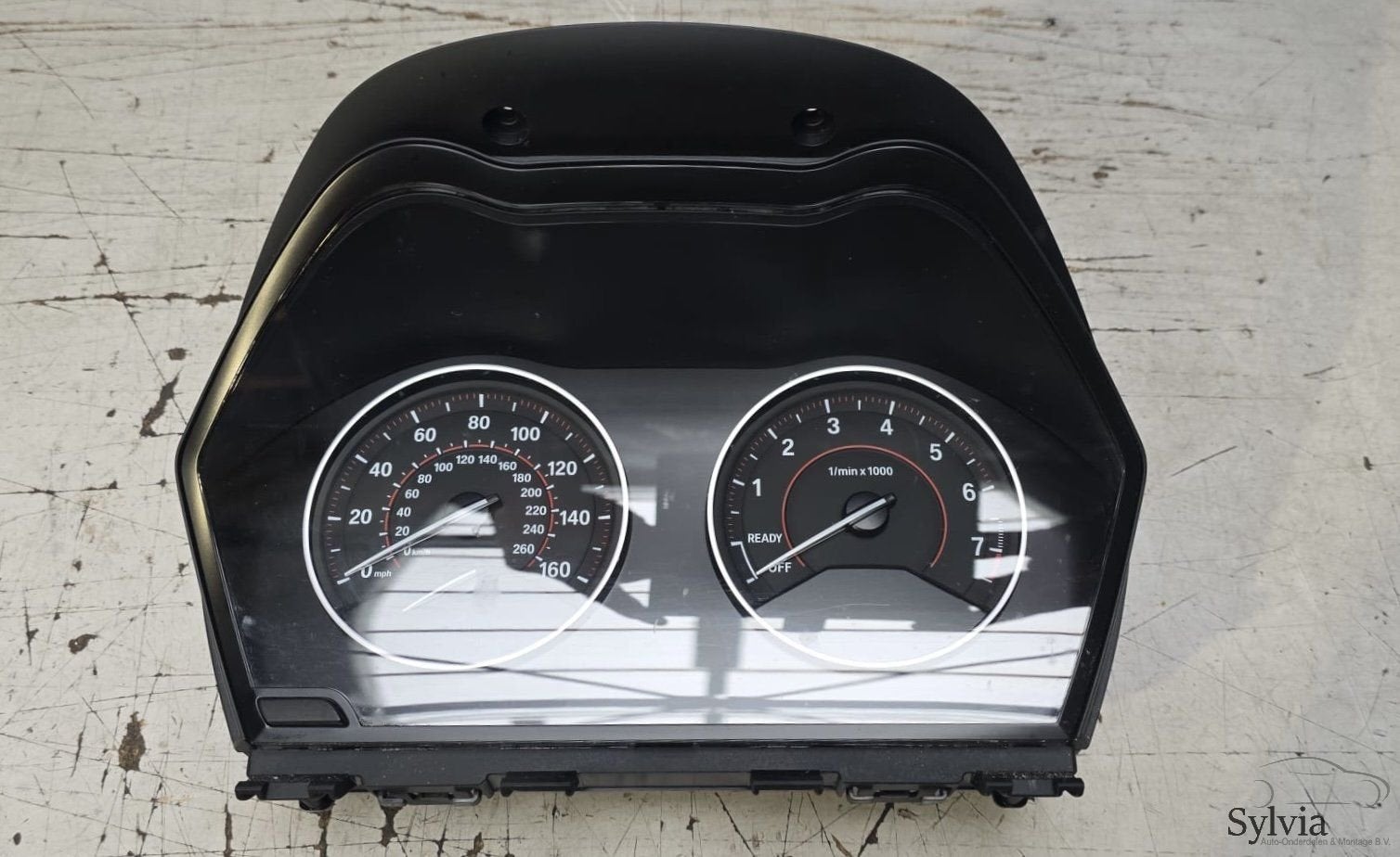 Tellerklok instrumentenpaneel kilometerteller BMW 1 serie F2, Gebruikt, -, -, Ophalen of Verzenden