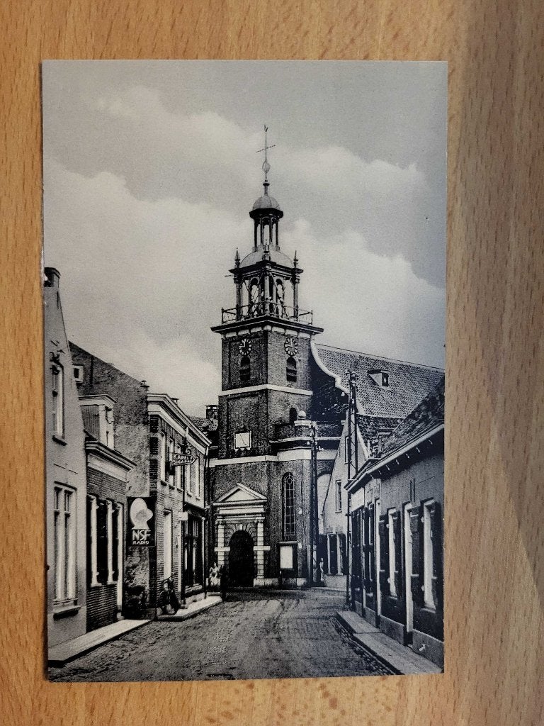 ansicht HARDINXVELD 1935 kerk, Verzamelen, Ansichtkaarten | Nederland, Ophalen of Verzenden, Voor 1920, Zuid-Holland