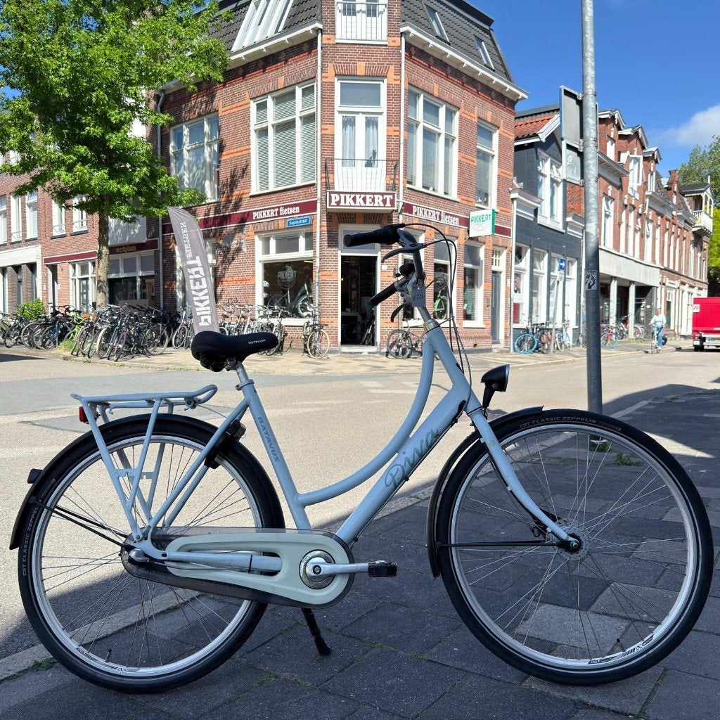 Batavus Diva | 57 cm | lichtblauw, Gebruikt, Versnellingen, Batavus, Trommelrem