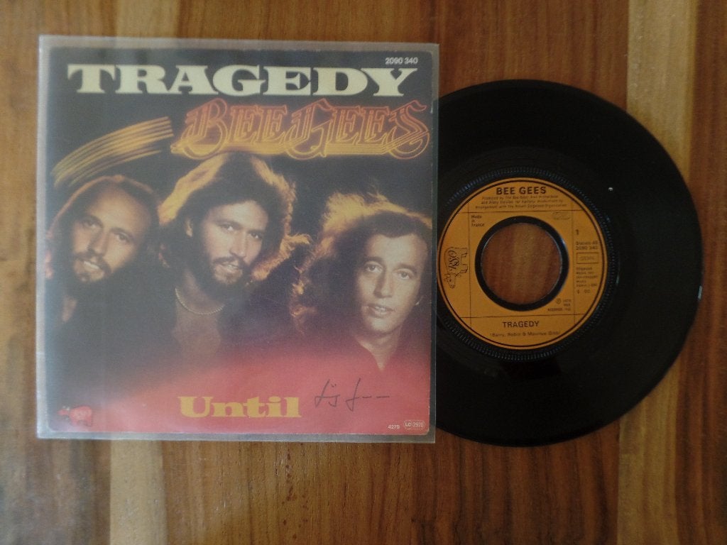 single  Bee Gees - Tragedy, Ophalen of Verzenden, Gebruikt, 7 inch, Pop