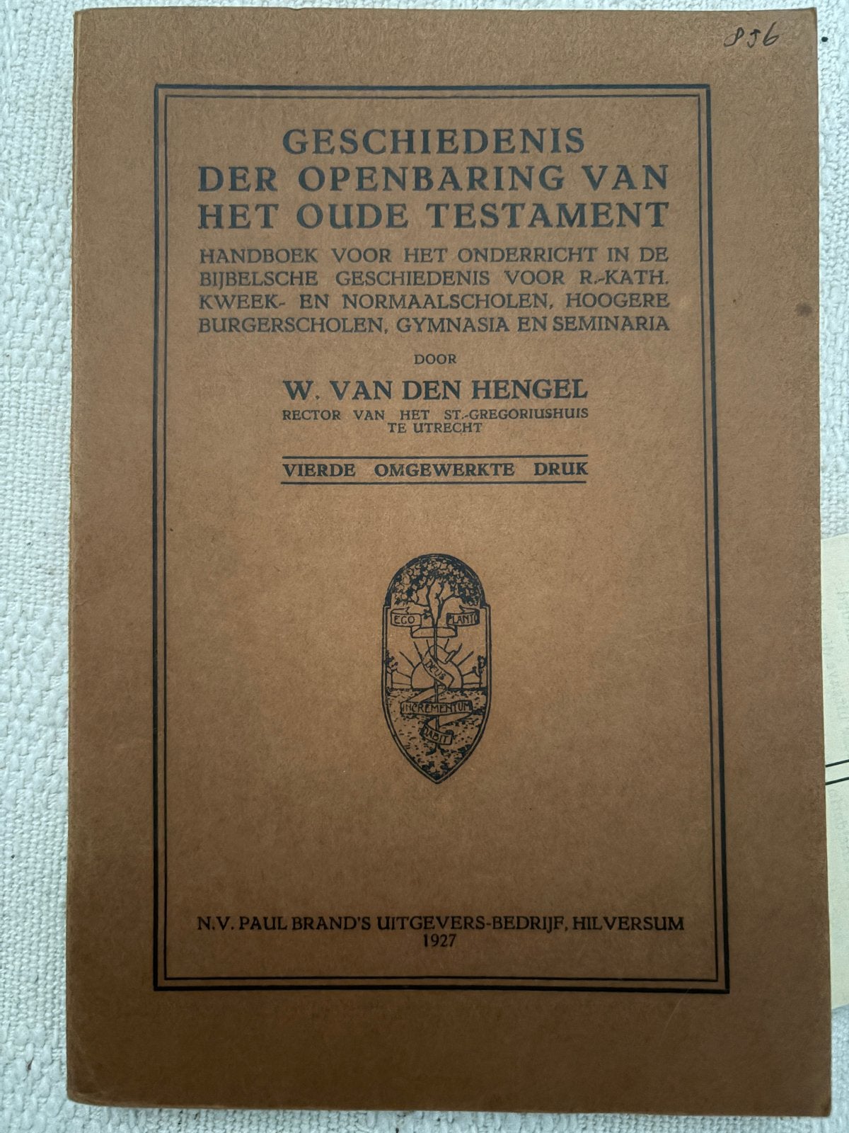 Geschiedenis der Openbaring van het Oude Testament 1927, Ophalen of Verzenden, Gelezen, Christendom | Katholiek