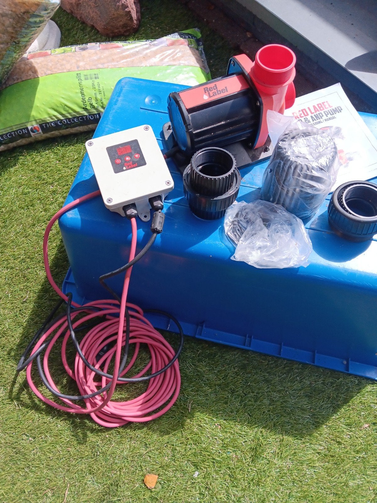 Red Label Aquaking Amfibische Naakte Pomp ANP-13000, Ophalen of Verzenden, Nieuw