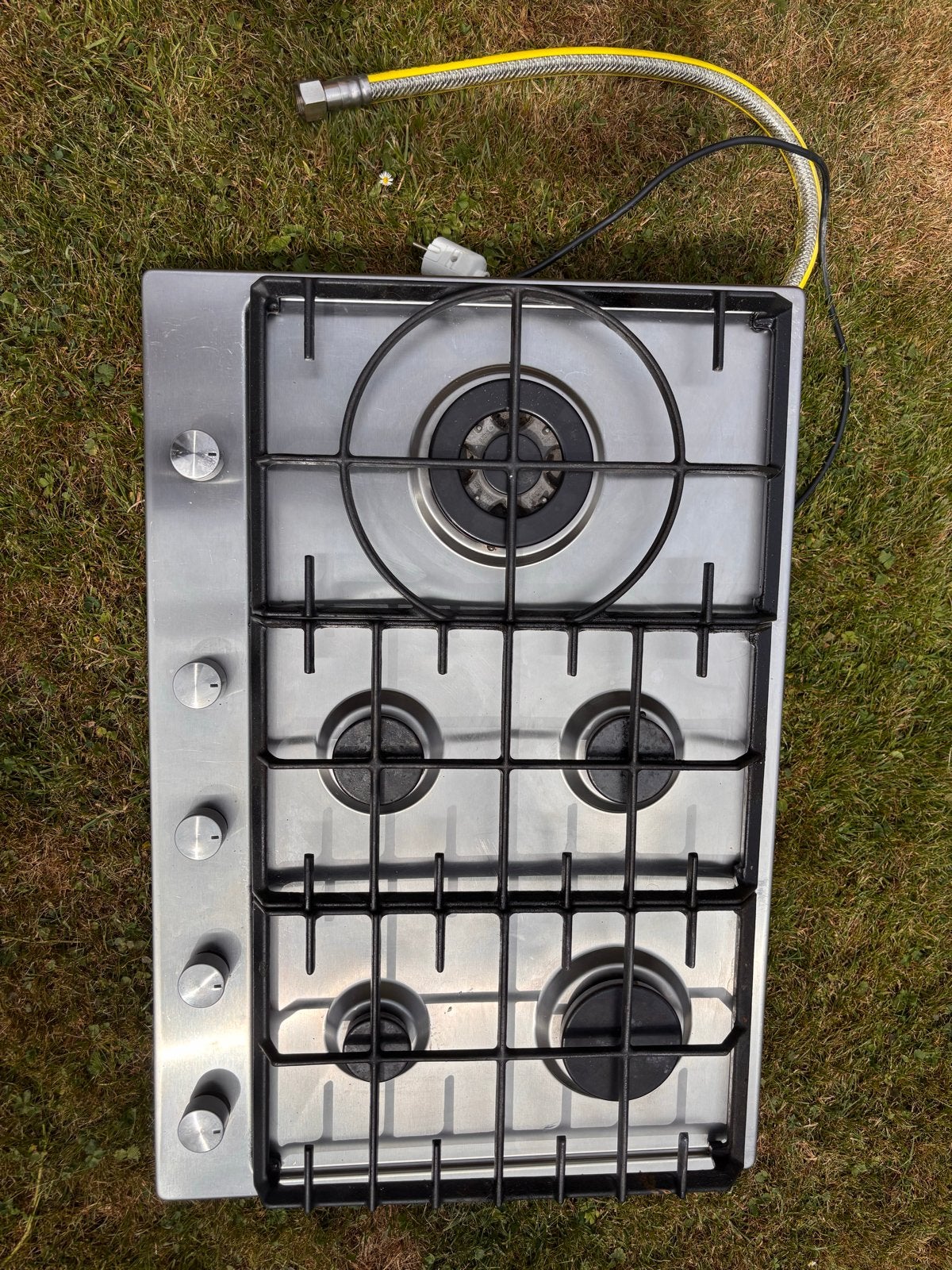 IKEA Gasplaat 4-pits met wokbrander, Ophalen, Gebruikt, Minder dan 85 cm, 60 cm of meer