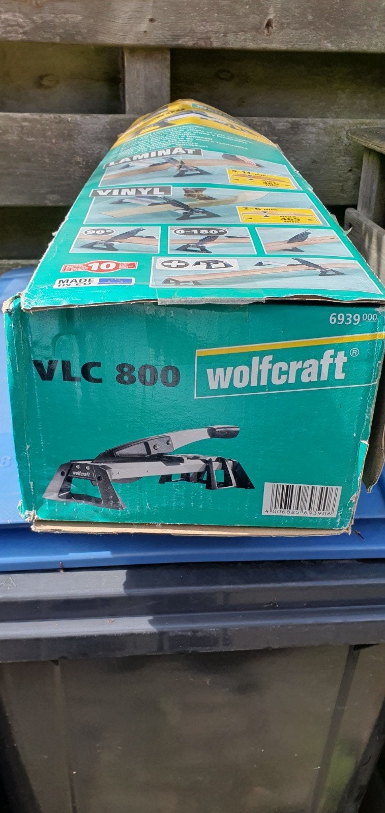 Wolfcraft VLC 800 laminaat snijder(1x gebruikt), Doe-het-zelf en Verbouw, Gereedschap | Handgereedschap, Ophalen of Verzenden