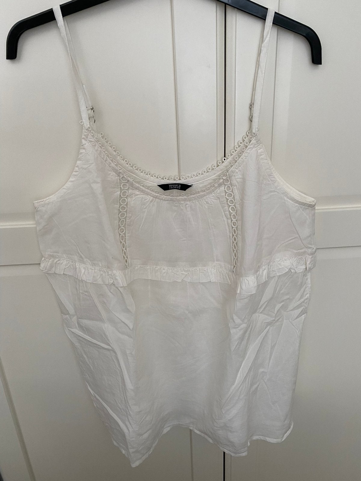 Top Yessica wit dames, Kleding | Dames, Maat 38/40 (M), Wit, Ophalen of Verzenden, Zo goed als nieuw