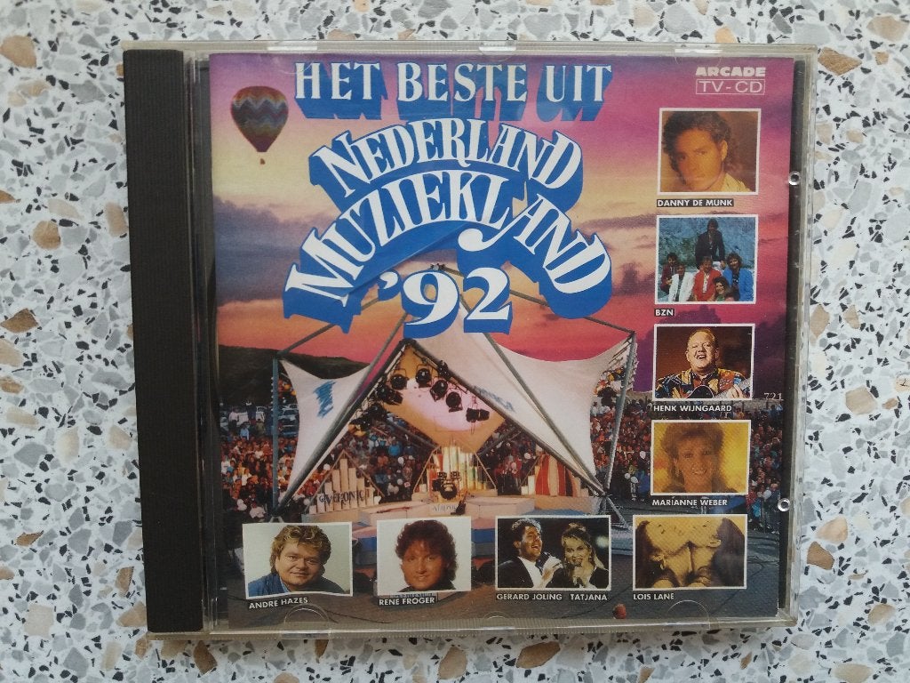 Een CD van het beste uit "Nederland Muziekland 1992"., Ophalen of Verzenden, Zo goed als nieuw, Verzamelalbum, Pop