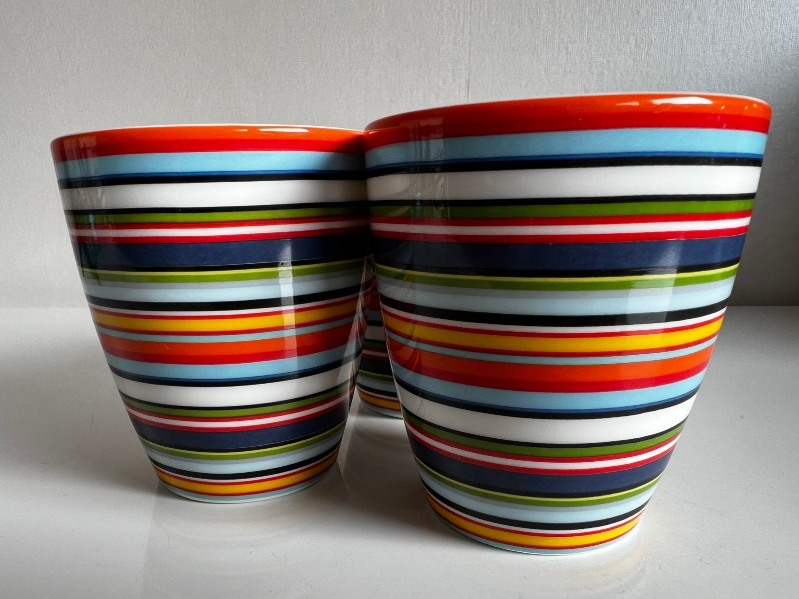 3 Iittala Fins Design Origo Bekers Alfredo Häberli, Ophalen of Verzenden, Nieuw, Porselein, Kop(pen) en/of Schotel(s)