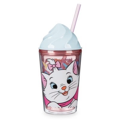 IJsbeker/Drinkbeker met rietje van Marie - Disney - nieuw, Verzamelen, Ophalen of Verzenden, Overige figuren, Nieuw, Servies