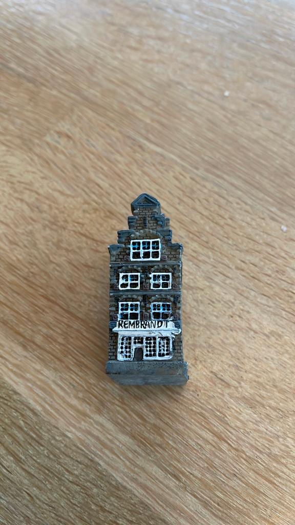 Miniatuur aardewerk Rembrandt huisje, Antiek en Kunst, Ophalen of Verzenden