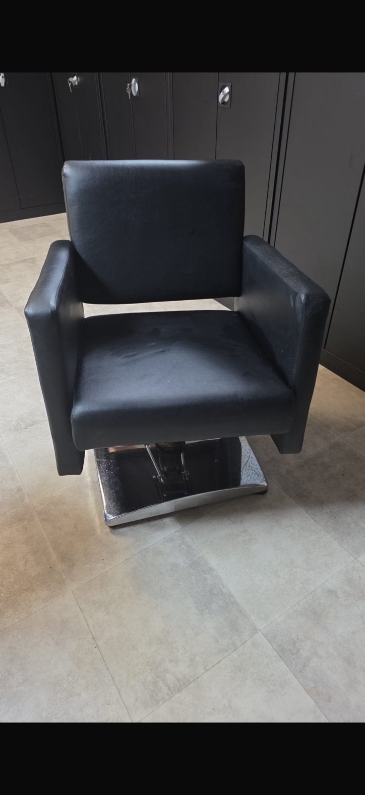 Kappersstoel, Ophalen of Verzenden, Zo goed als nieuw, Minder dan 50 cm